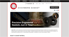 Desktop Screenshot of chambersgasket.com